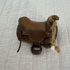 Cowboy Horse Saddle Riding Christmas Tree Ornament Western Rodeo